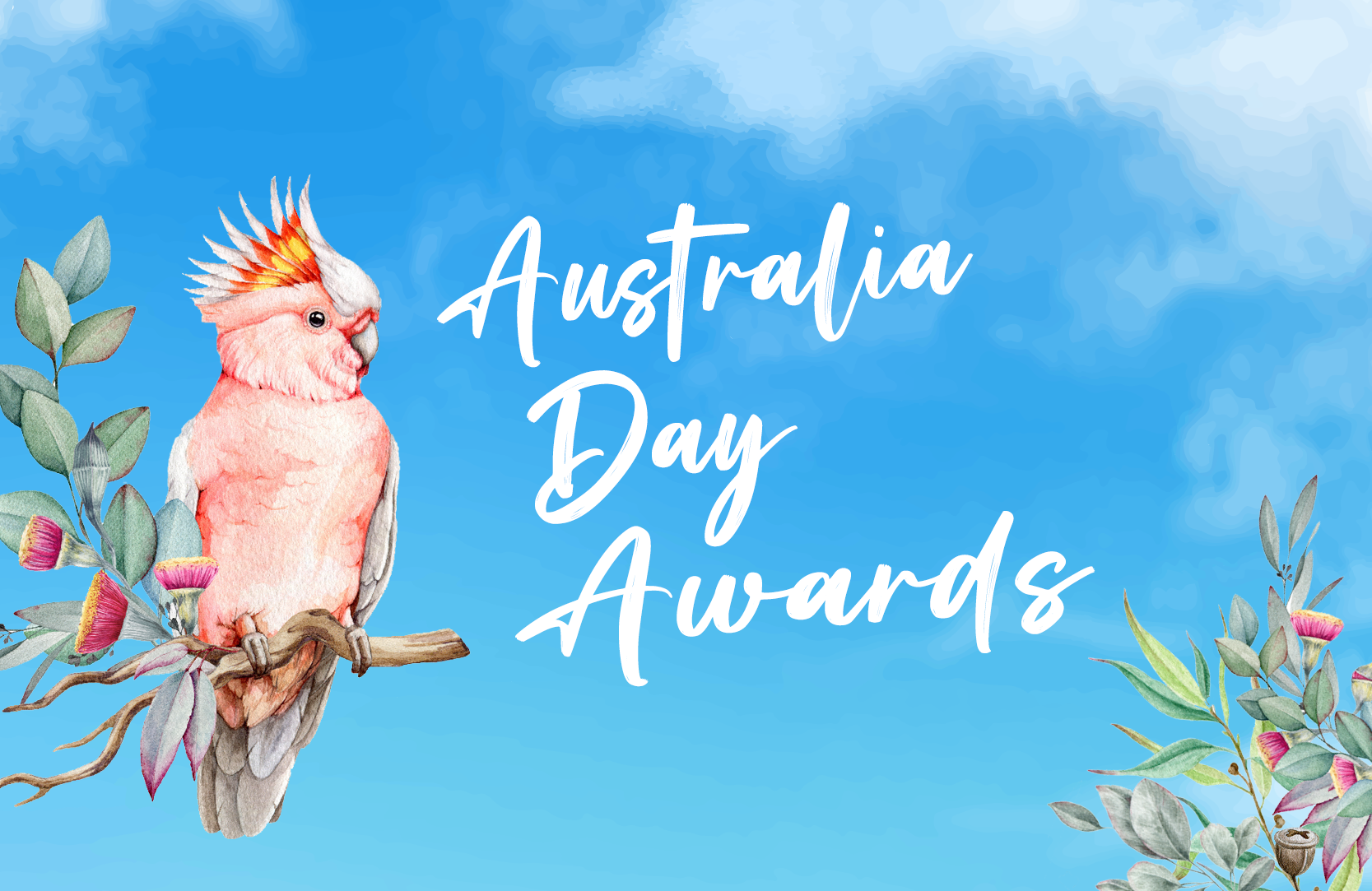 Australia day awards event calendar tile