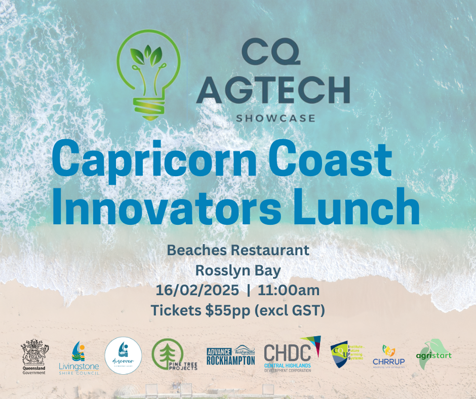 CQ AgTech Cap Coast Innovators Lunch Event Calendar