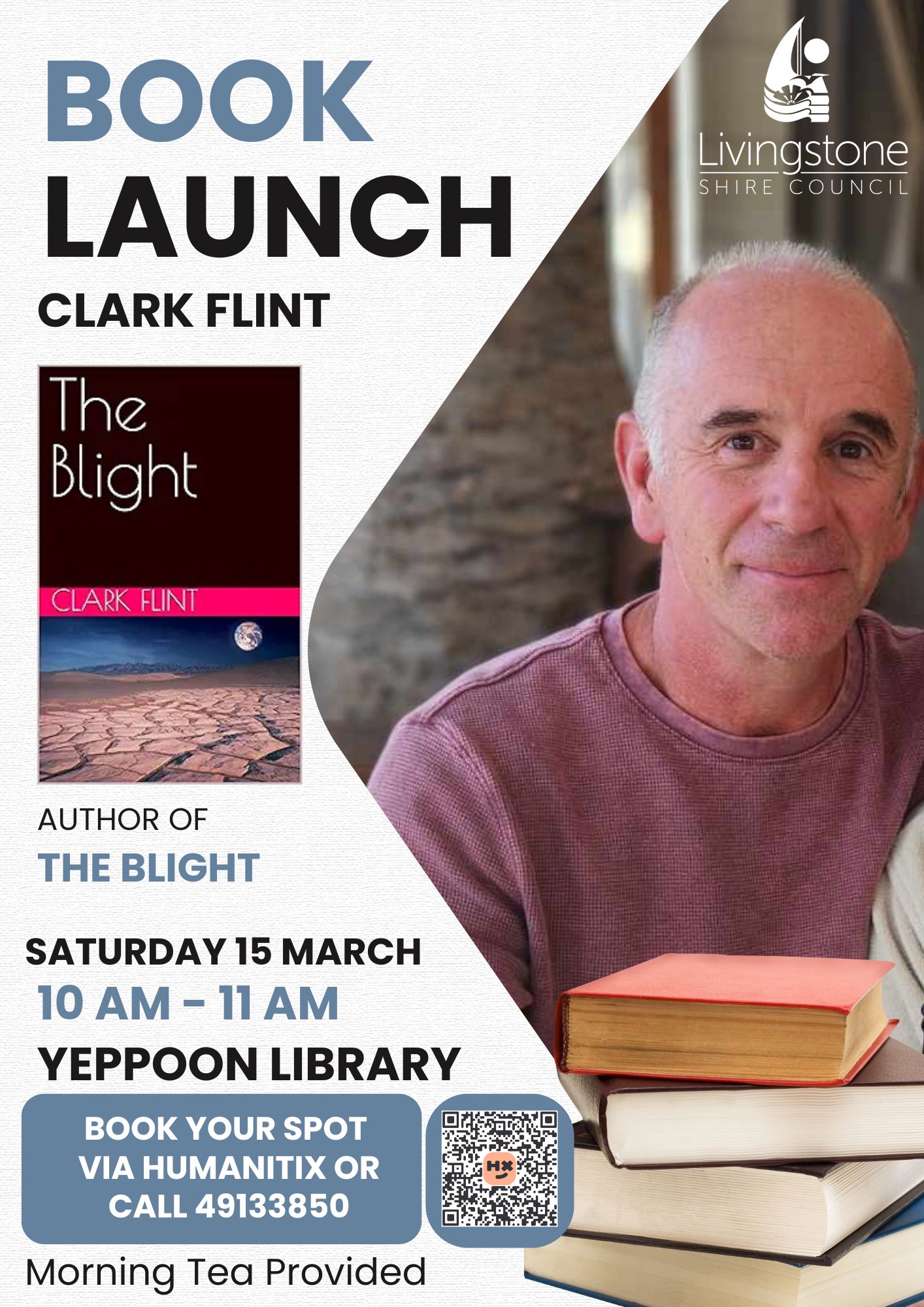 Clark Flint Book Launch at Yeppoon Library