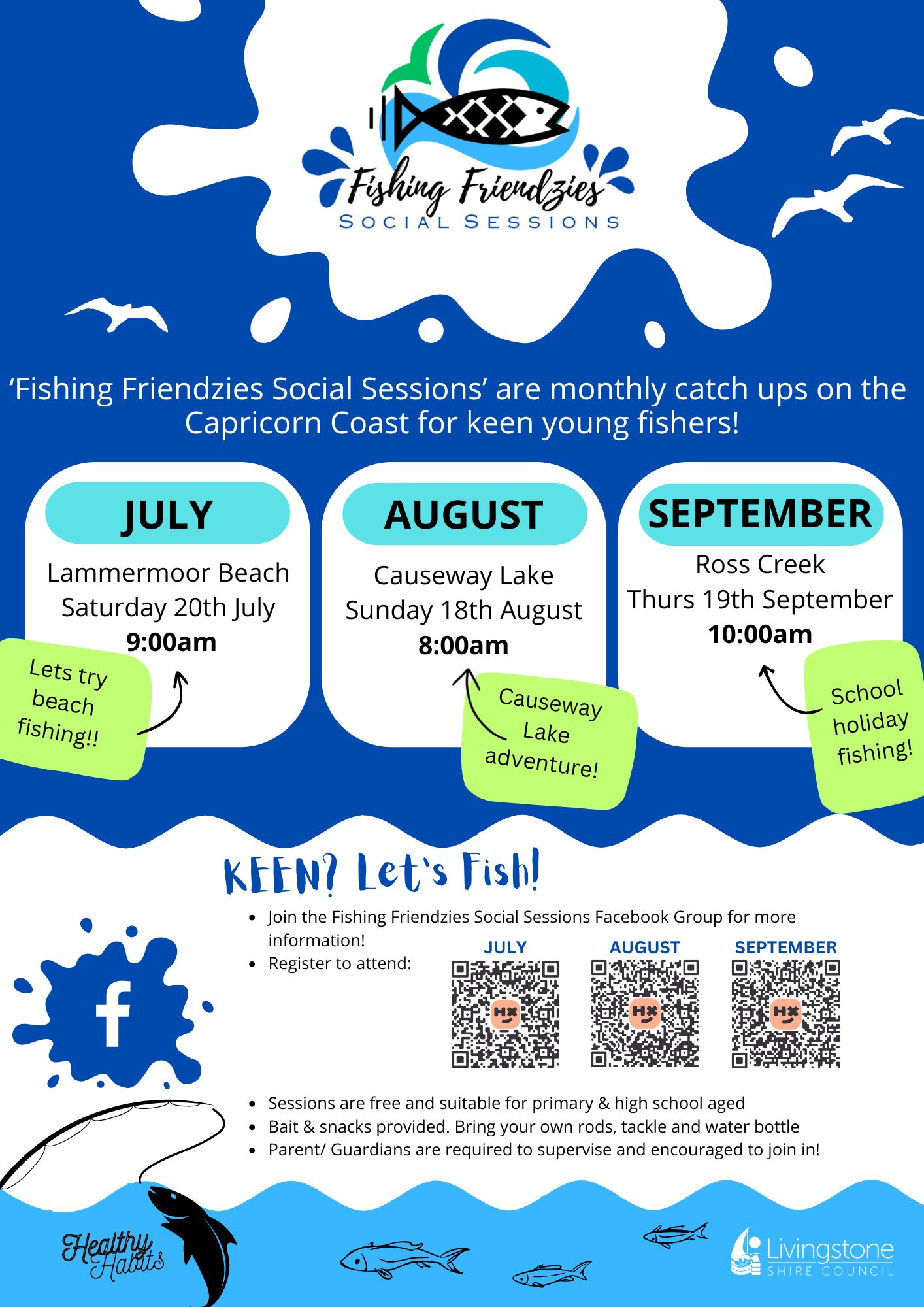 Fishing Friendzies - Social Session (JULY)