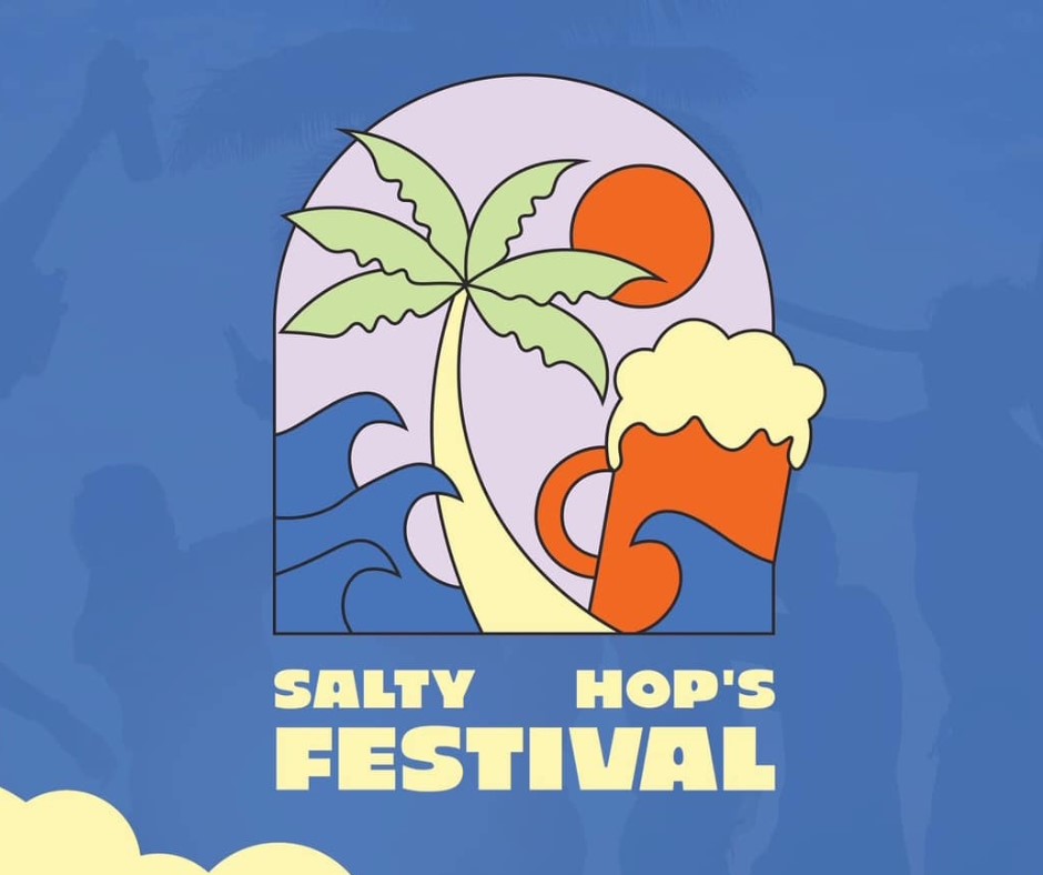 Salty hops festival crop