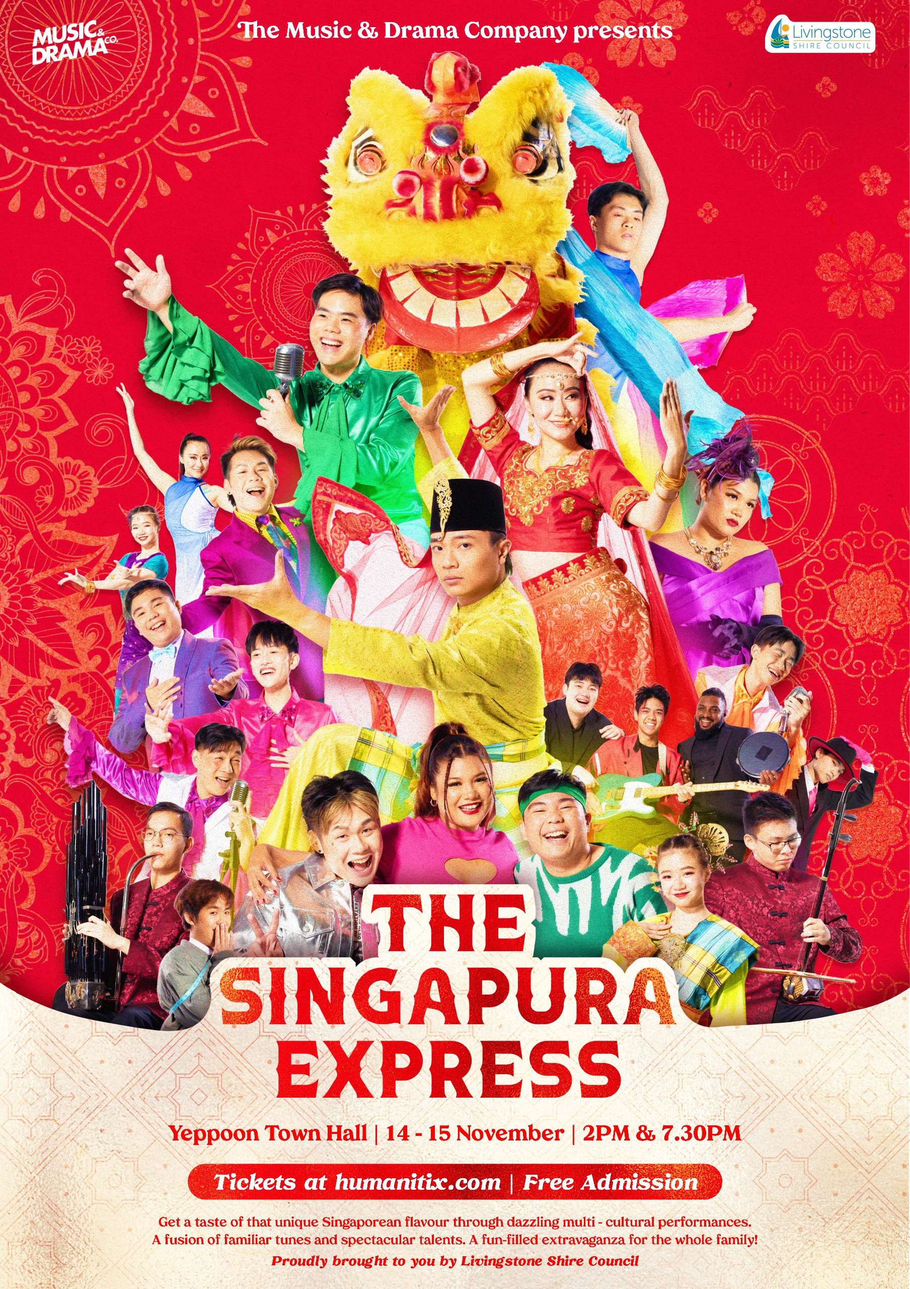 The Singapura Express Yeppoon Poster