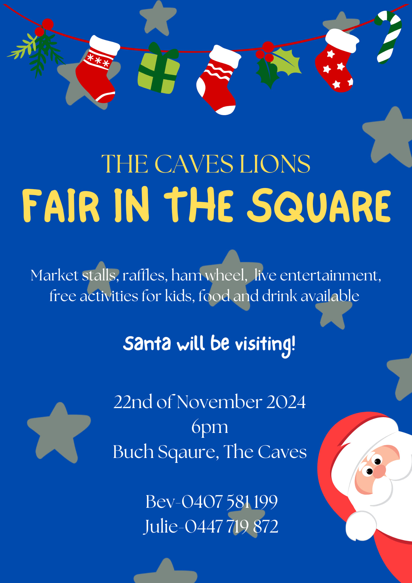 The caves lions fair in the square 2024