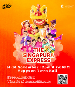 The Singapura Express Event Calendar Tile